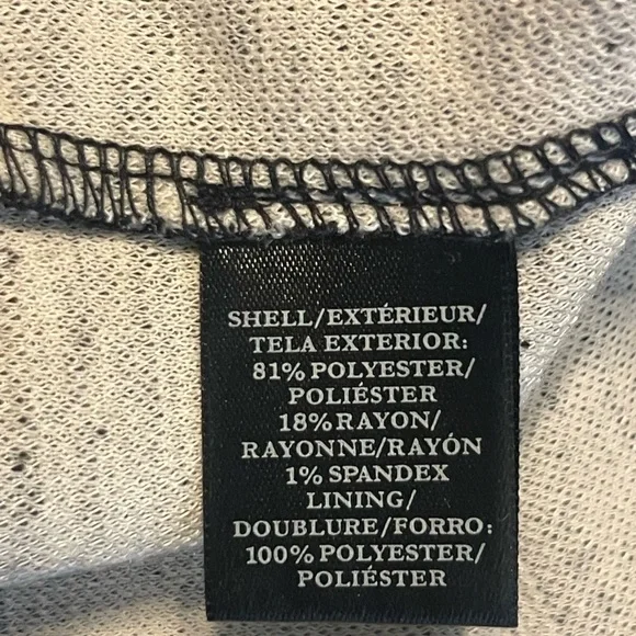 Ann Taylor size 2 black/white body con sheath - Picture 6 of 7